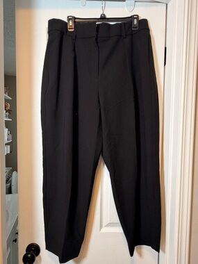 Express women’s Black Dress Pants - Tailored Pleat Front